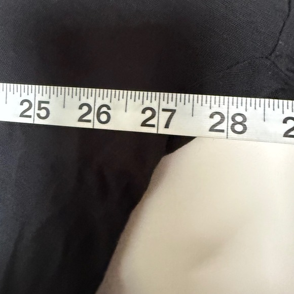 BIYA by Johnny Was Tunic Top Small S Modal Blend Brown Grey Abstract Long Sleeve - Picture 5 of 7